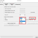 KB041_02 Find USB COM Nr with laser sensor utility