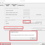KB041_03 Find RS232 COM Nr with laser sensor utility fail